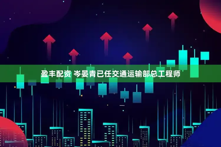 盈丰配资 岑晏青已任交通运输部总工程师